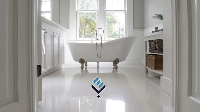 اپوکسی کف دستشویی